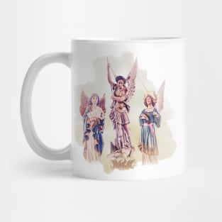 Archangels Michael, Gabriel and Raphael Mug